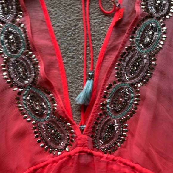 River Island Swim River Island Resort Embellished Beachwear Cover